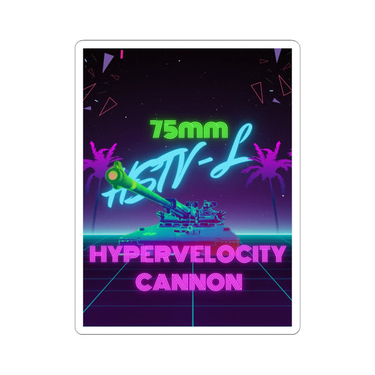 HSTV-L Retro Vaporwave Sticker