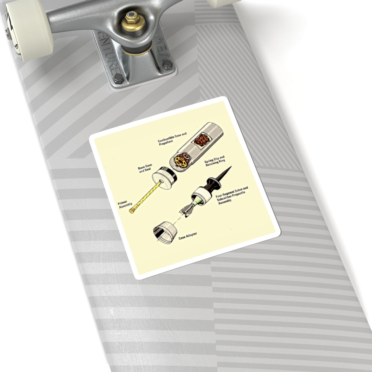Sabot Anatomy Sticker