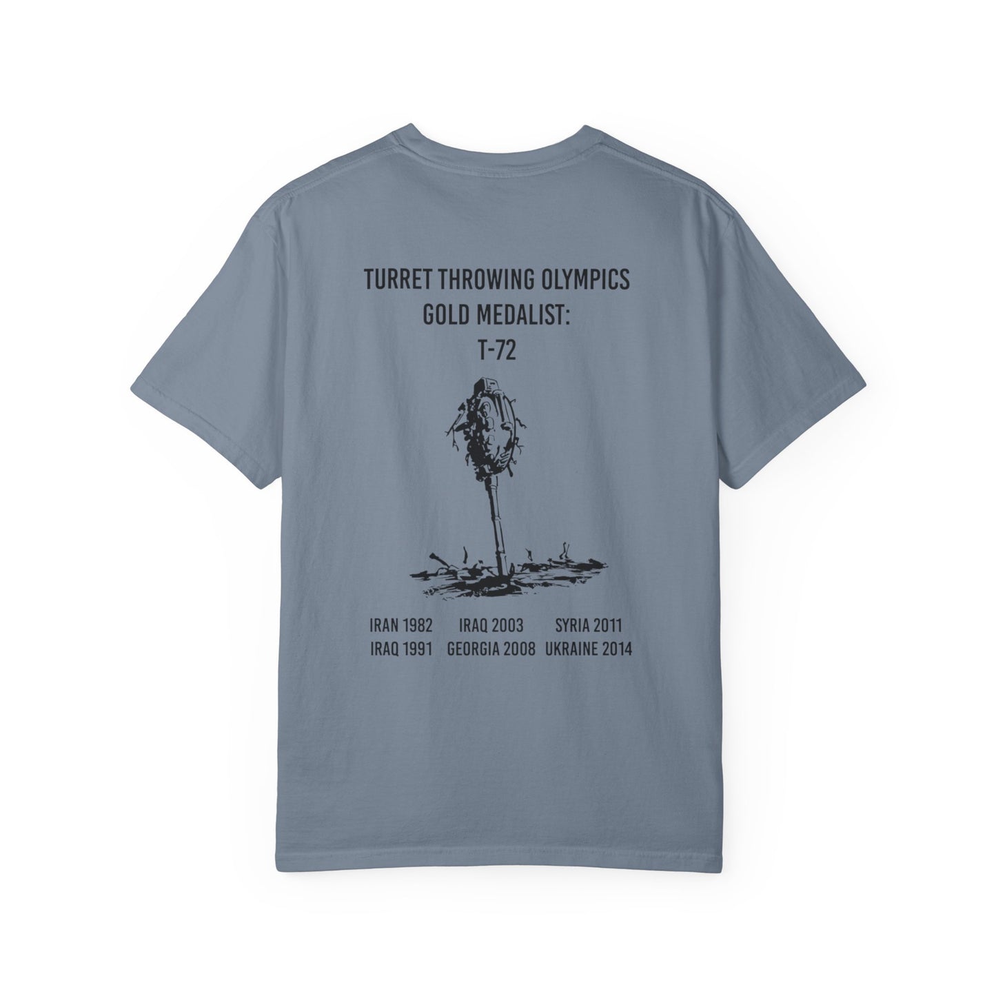 Turret Throwing Olympic Tee