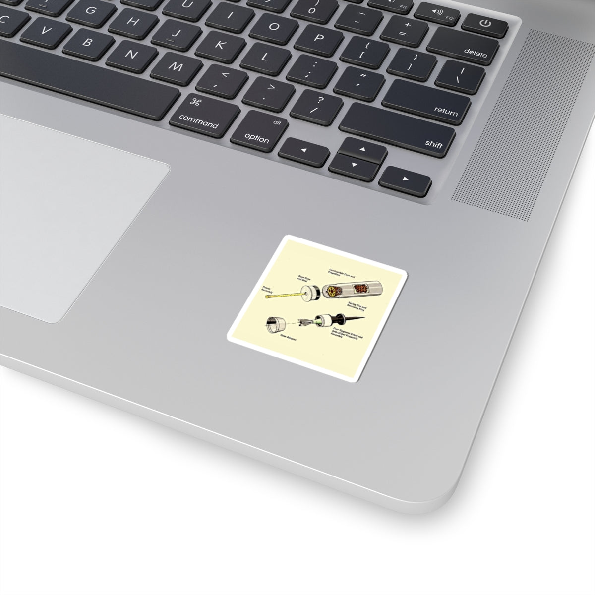 Sabot Anatomy Sticker