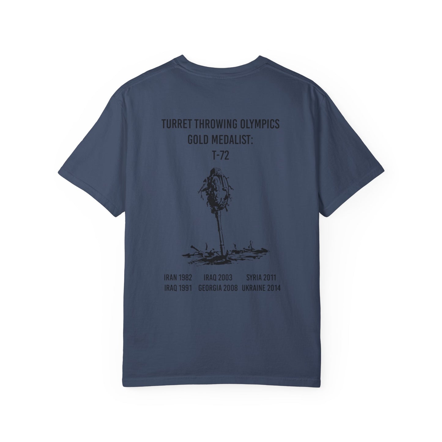 Turret Throwing Olympic Tee