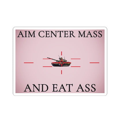 Aim Center Mass Sticker