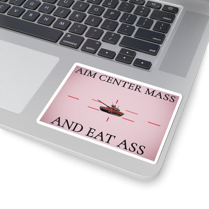 Aim Center Mass Sticker