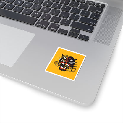 Tank Eating Tiger- US Tank Destroyer Branch Sticker