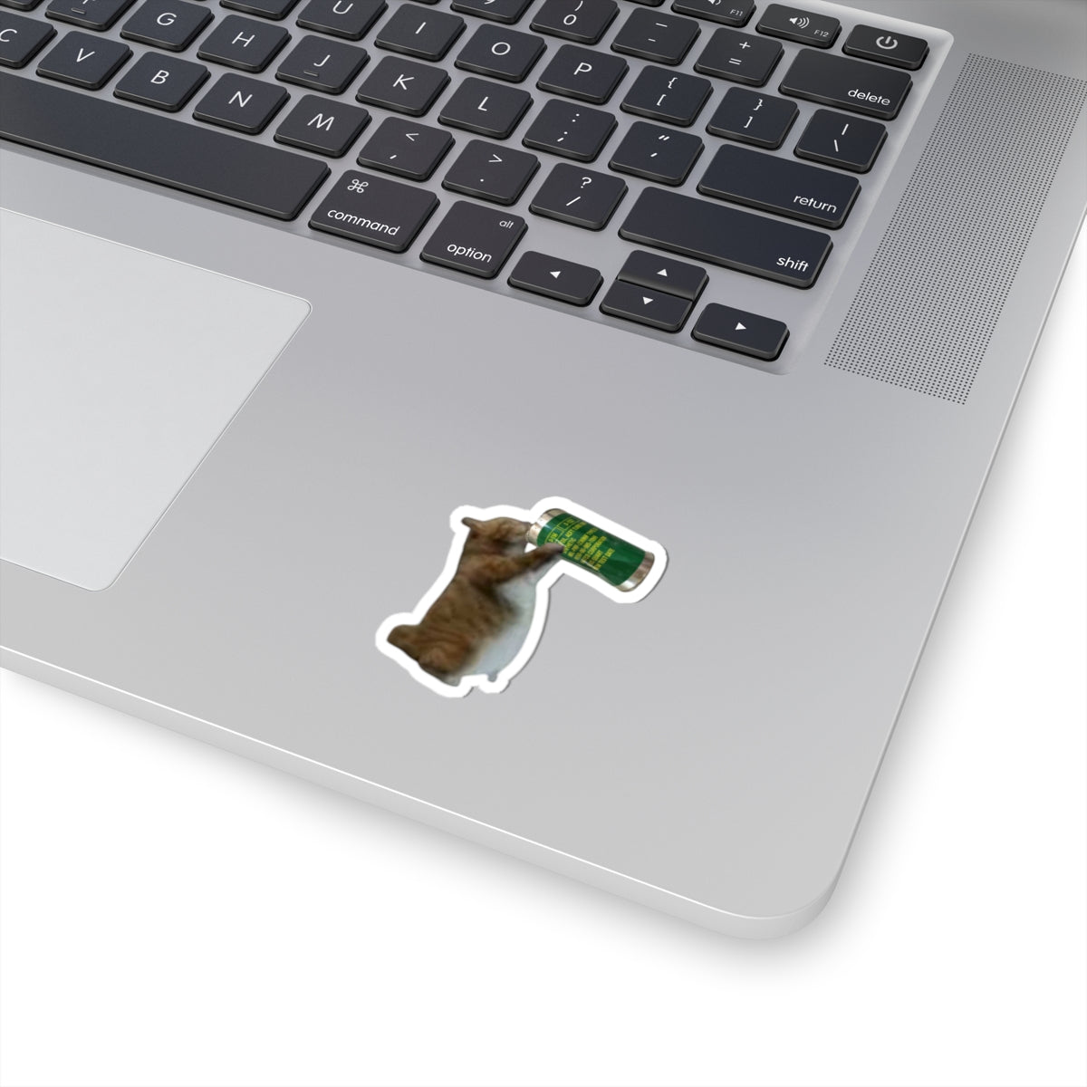 Thirsty Turbo-Kitty Sticker