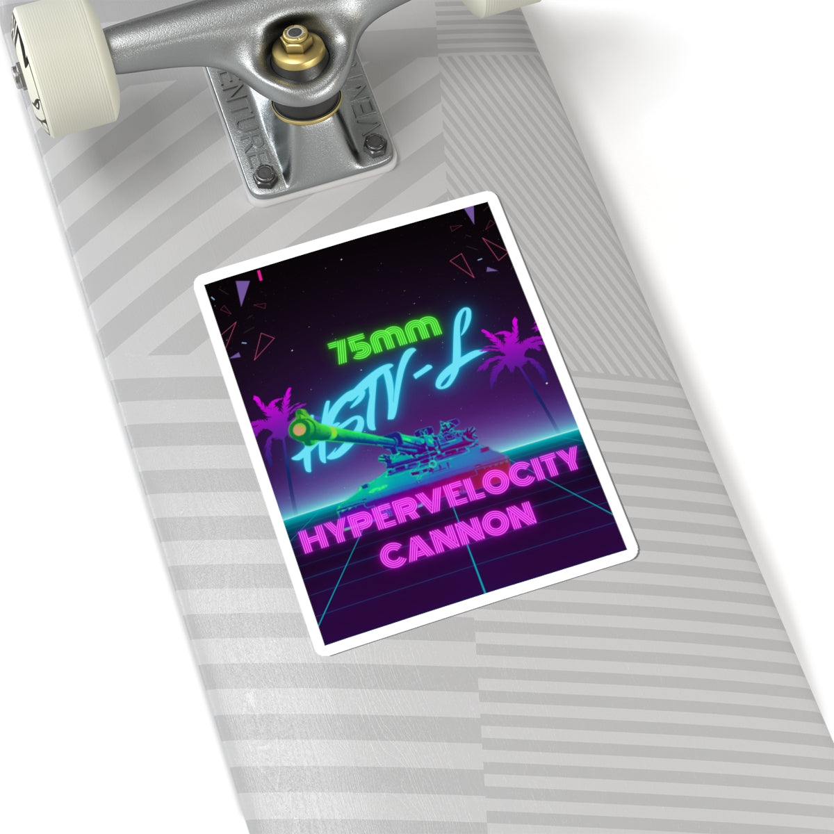 HSTV-L Retro Vaporwave Sticker
