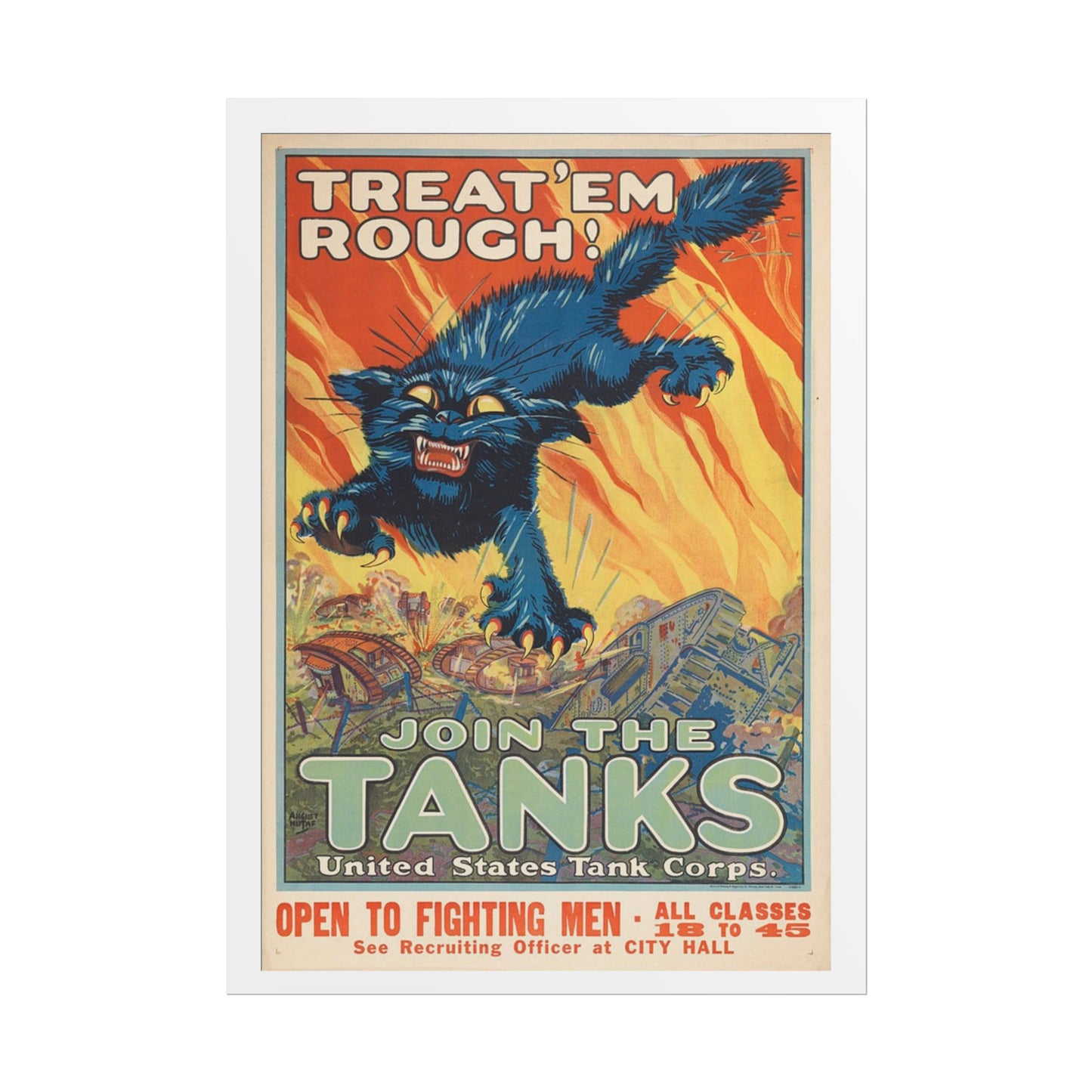 Treat 'Em Rough Poster