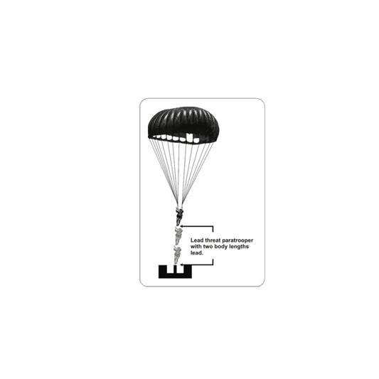 Leading the Paratrooper (Small Arms Lead Point)