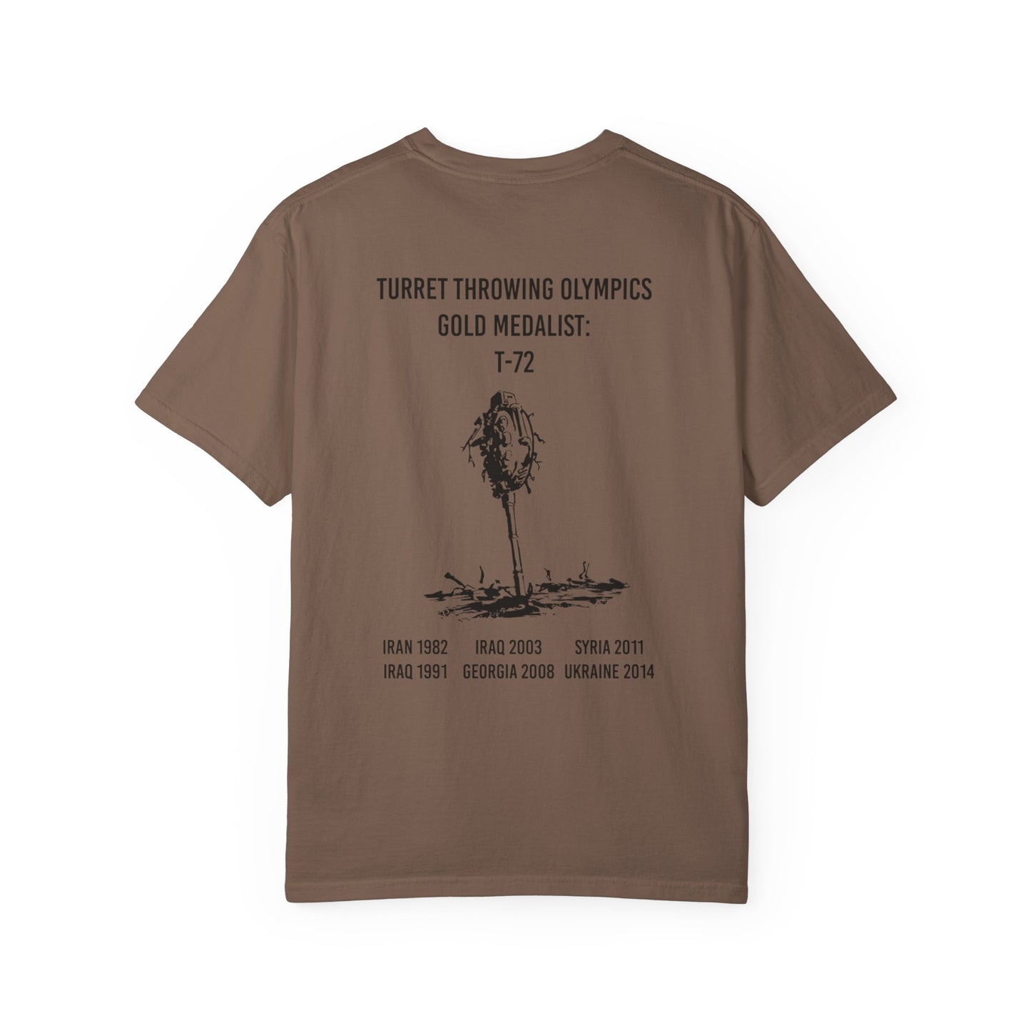 Turret Throwing Olympic Tee