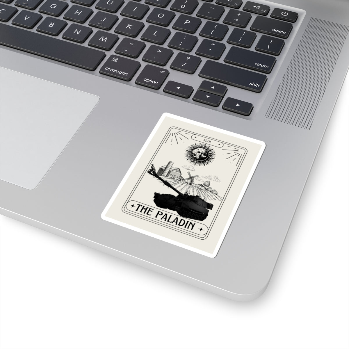 THE PALADIN TAROT CARD Sticker