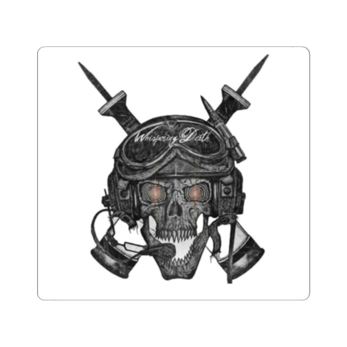 Whispering Death Sticker