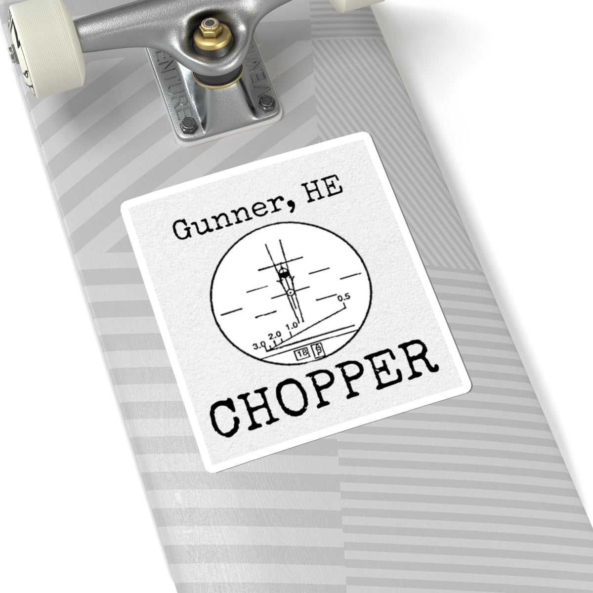 Bradley- “Gunner, HE Chopper” Sticker